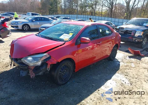 2016 Toyota Corolla Le Plus from USA, damaged, VIN 5YFBURHE0GP493860
